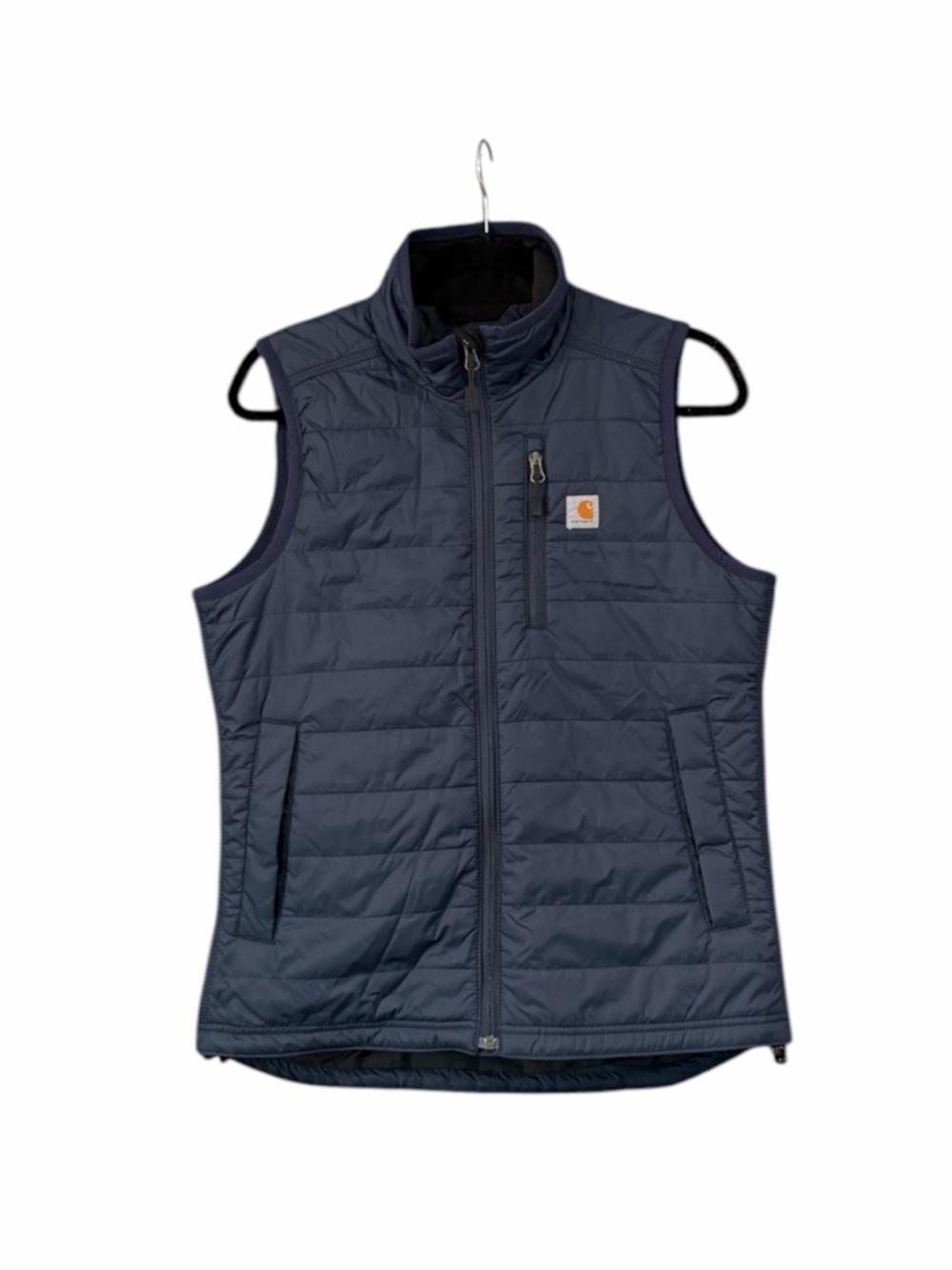 Carhartt‎ Women’s Dark Navy Gilliam Quilted Vest Size Small (4-6)